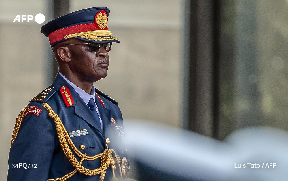 Kenya's defence chief General Francis Omondi Ogolla was among more than 10 senior officers feared dead after a helicopter carrying them crashed in the country's northwest and burst into flames, a police official told AFP