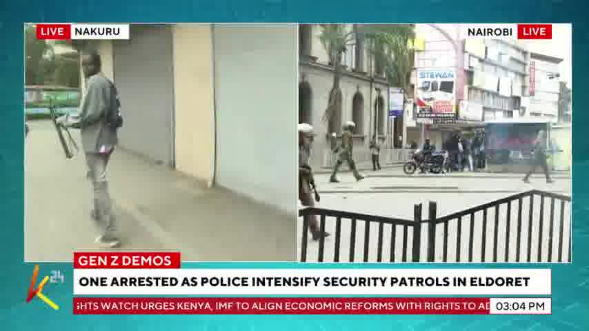 Nairobi: Running battles between police and protesters in CBD